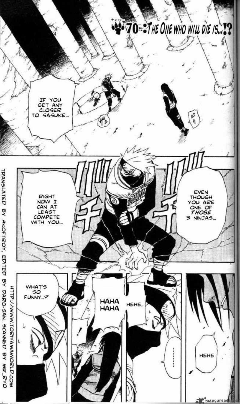 Naruto Chapter 70 Page 1