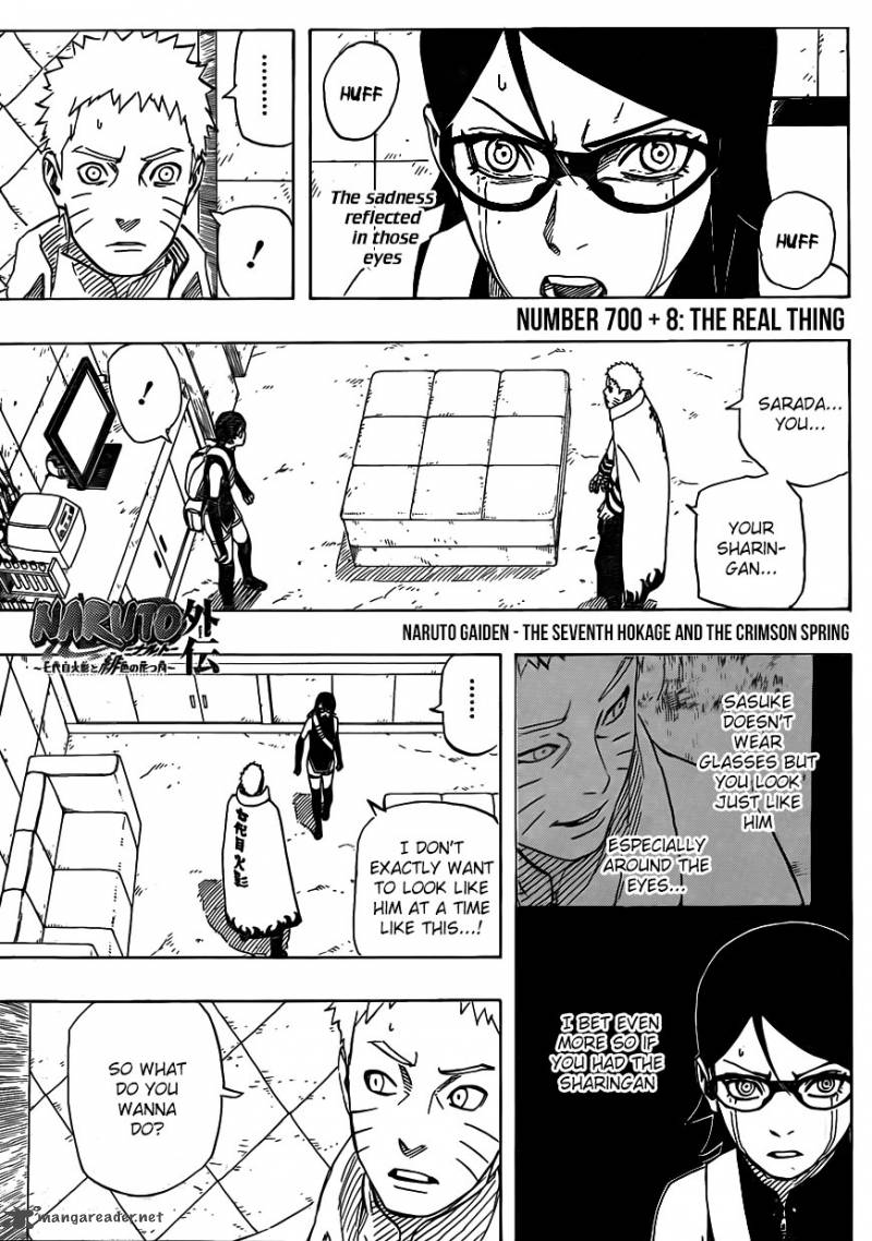 Naruto Gaiden The Seventh Hokage Chapter 8 Page 1