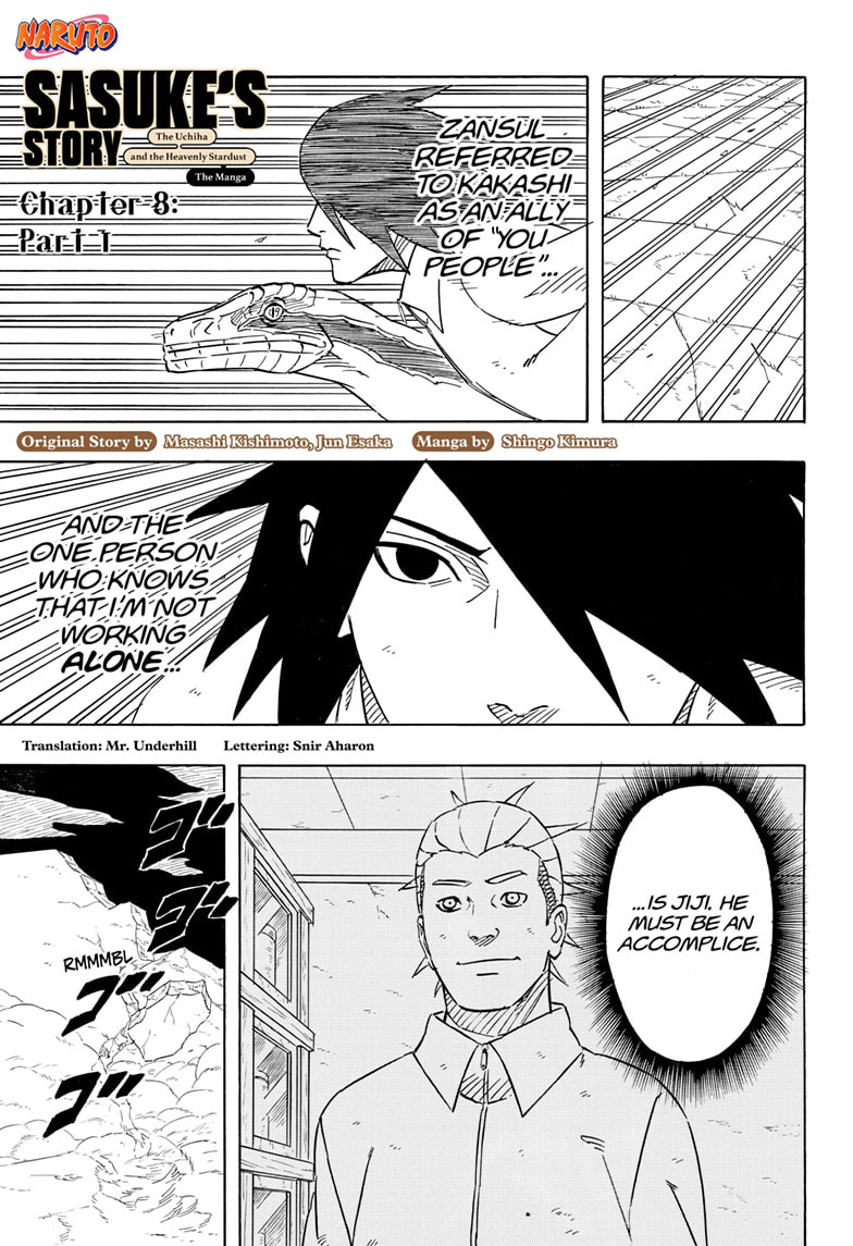 Naruto Sasukes Storythe Uchiha And The Heavenly Stardust Chapter 8 Page 1