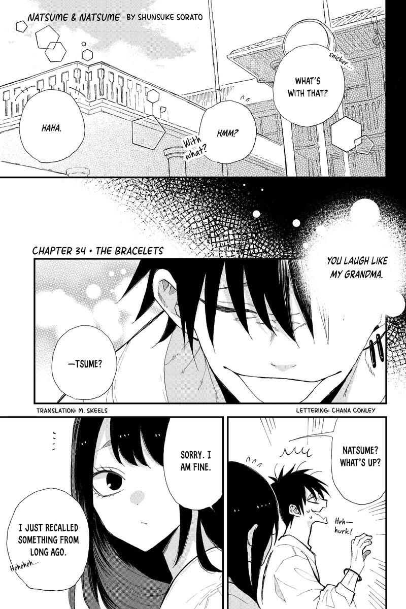 Natsume To Natsume Chapter 34c Page 1