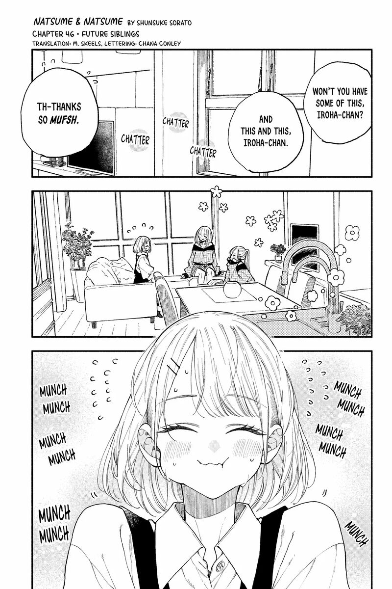 Natsume To Natsume Chapter 46a Page 1