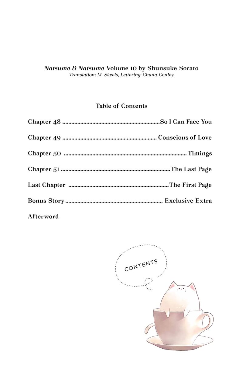 Natsume To Natsume Chapter 48a Page 4