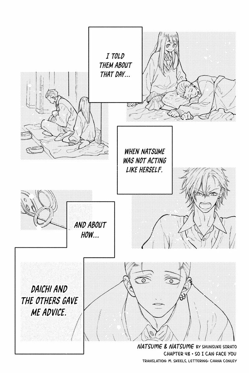 Natsume To Natsume Chapter 48b Page 1