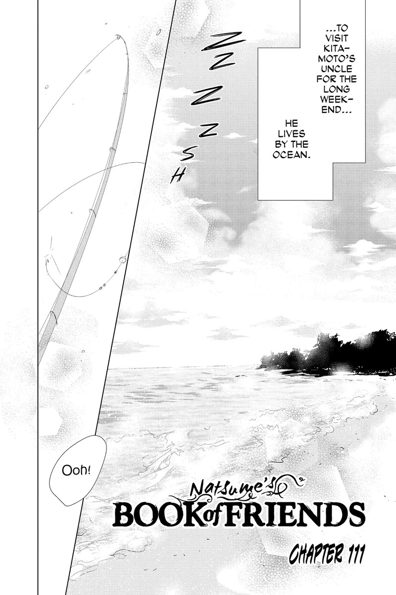 Natsume Yuujinchou Chapter 111 Page 1
