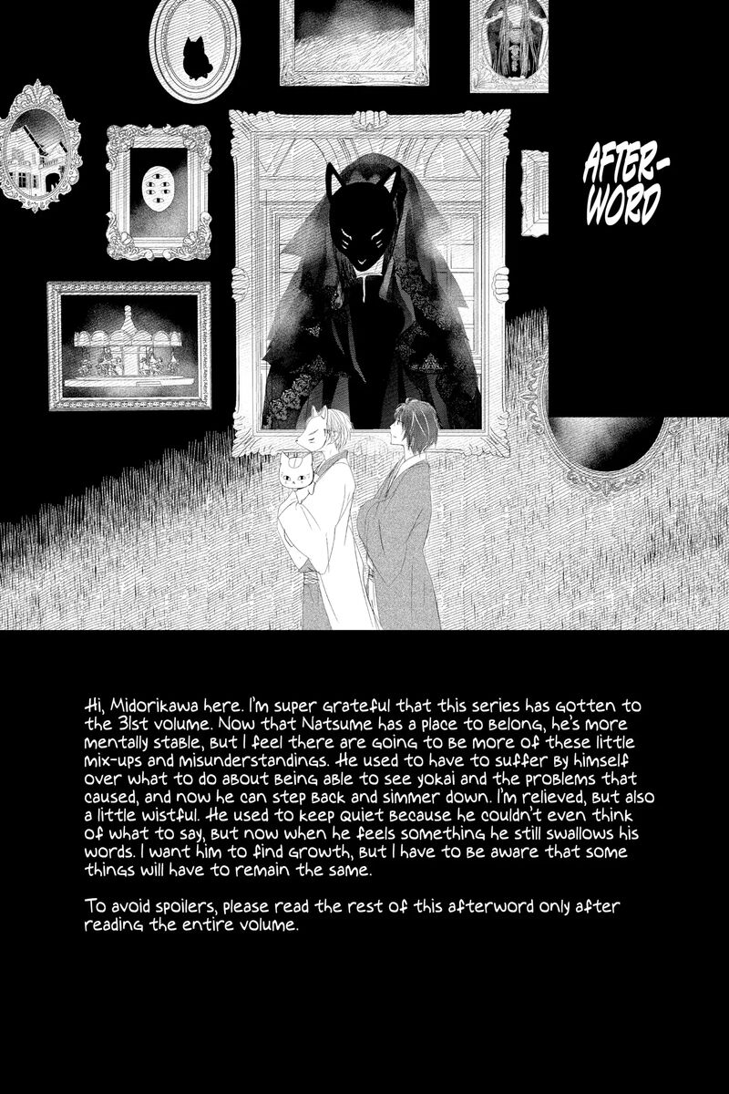 Natsume Yuujinchou Chapter 127 Page 31