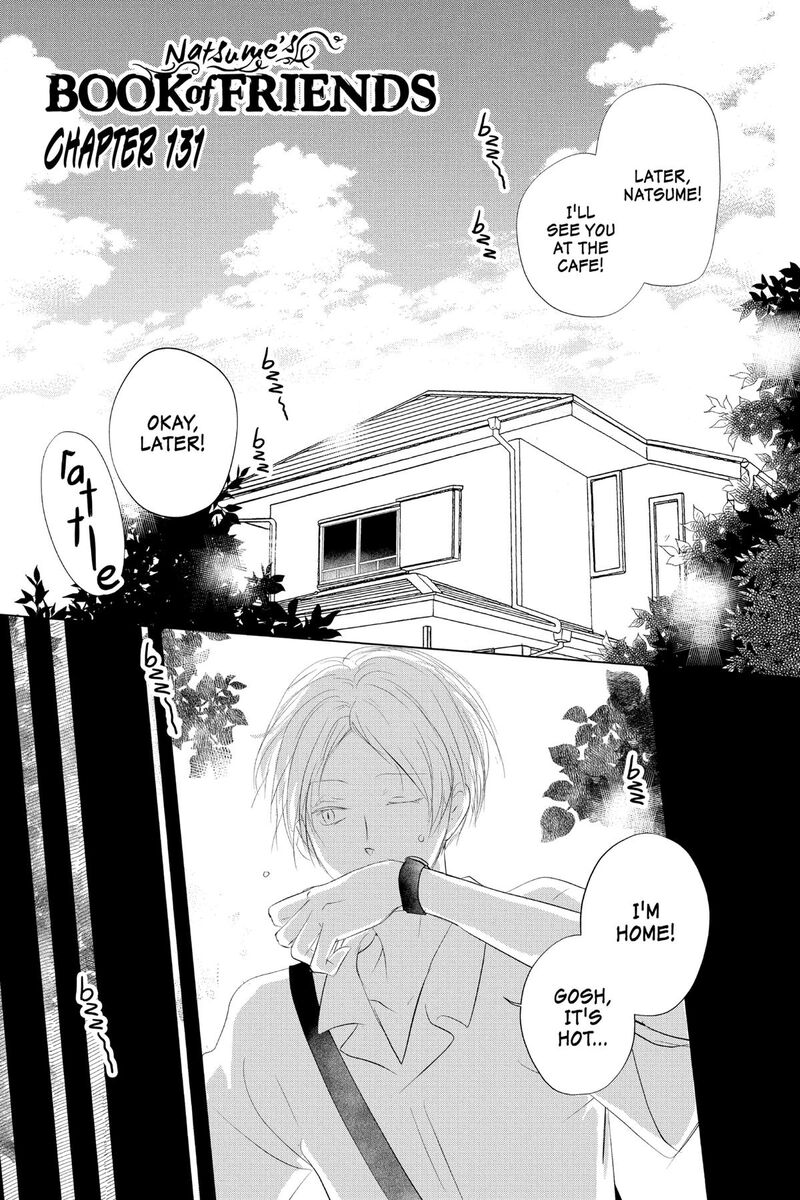 Natsume Yuujinchou Chapter 131 Page 1