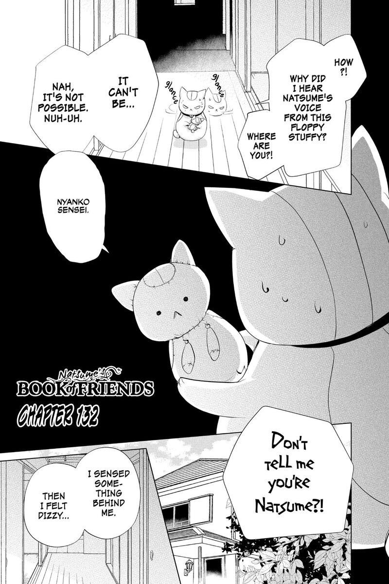 Natsume Yuujinchou Chapter 132 Page 1