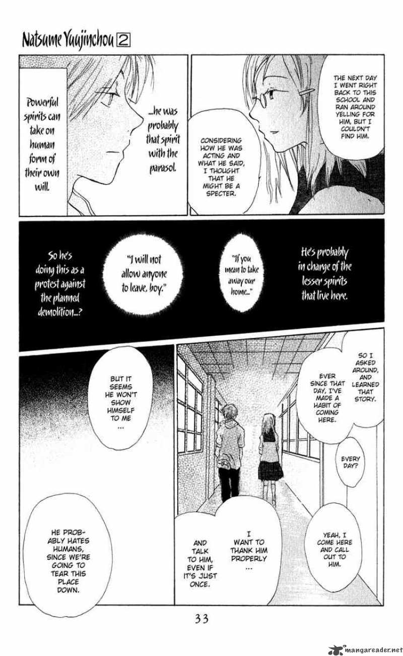 Natsume Yuujinchou Chapter 5 Page 32