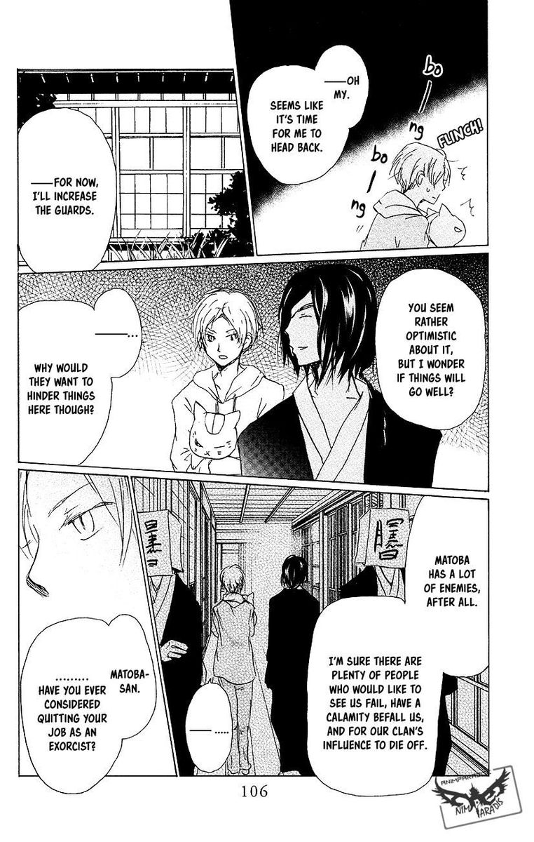 Natsume Yuujinchou Chapter 92 Page 34