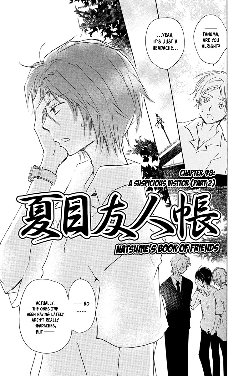 Natsume Yuujinchou Chapter 98 Page 1