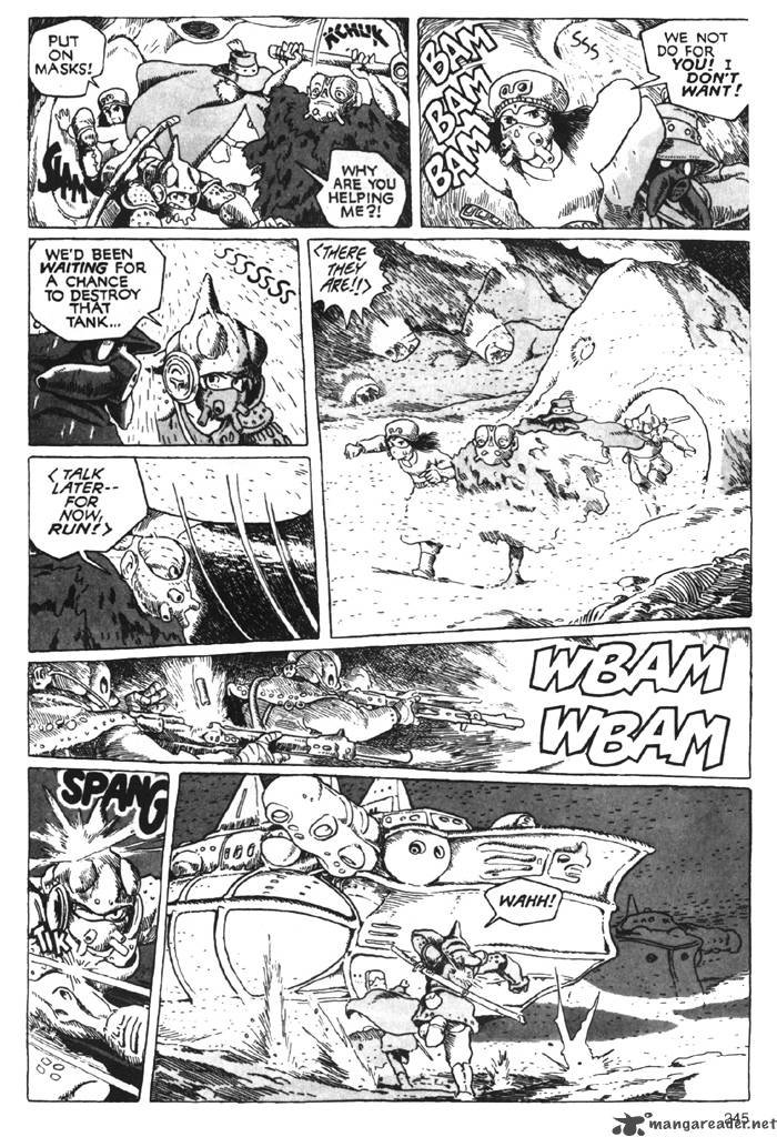 Nausicaa Of The Valley Of The Wind Chapter 2 Page 120