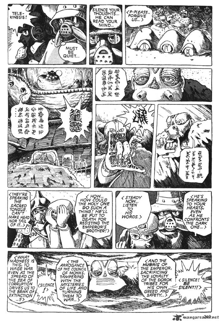 Nausicaa Of The Valley Of The Wind Chapter 2 Page 124