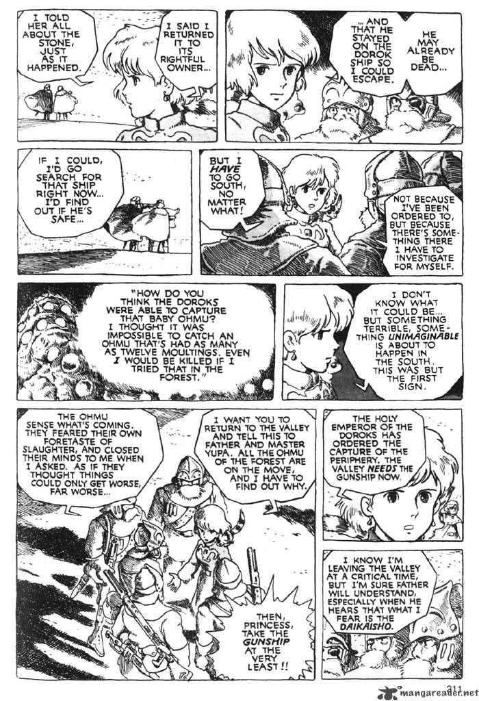 Nausicaa Of The Valley Of The Wind Chapter 2 Page 86