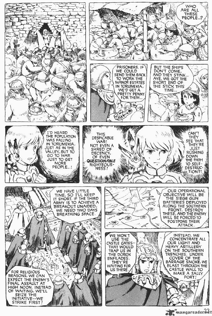 Nausicaa Of The Valley Of The Wind Chapter 3 Page 109