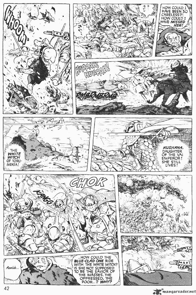 Nausicaa Of The Valley Of The Wind Chapter 3 Page 128
