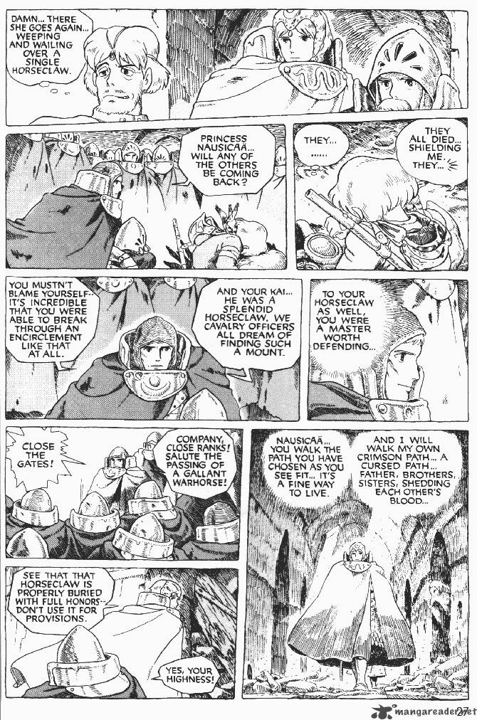 Nausicaa Of The Valley Of The Wind Chapter 3 Page 154