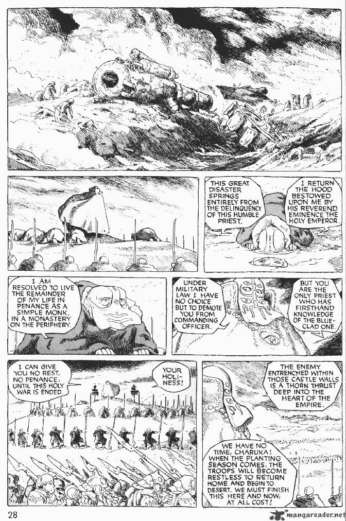 Nausicaa Of The Valley Of The Wind Chapter 3 Page 155