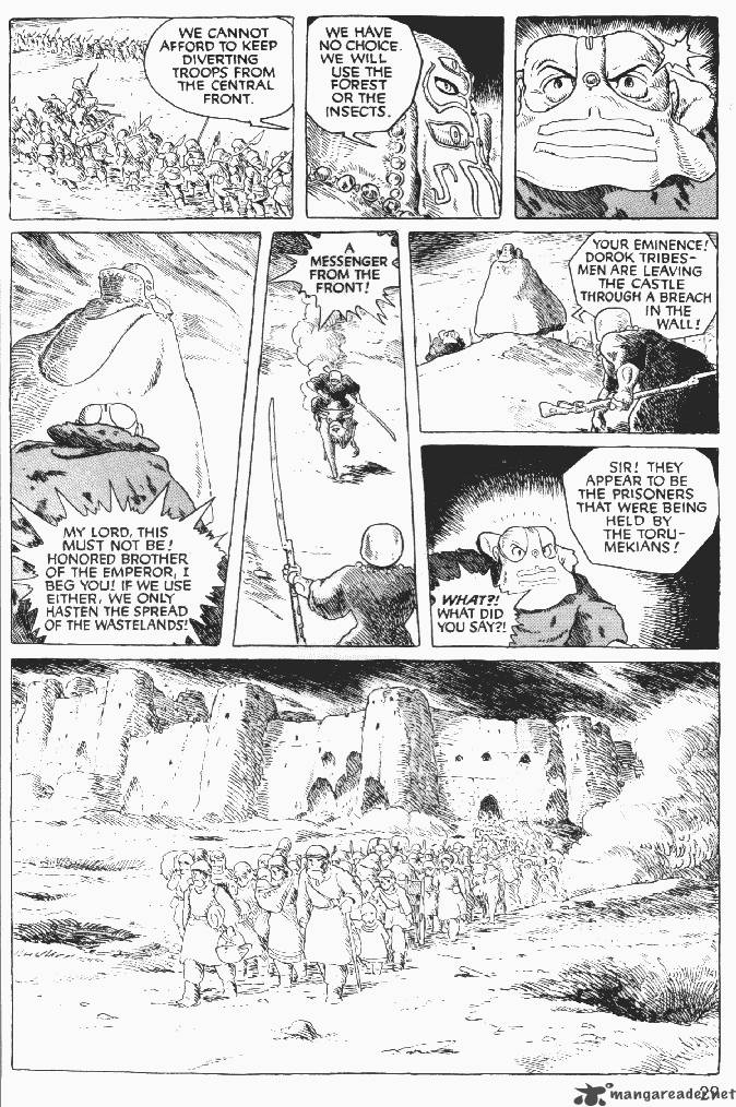 Nausicaa Of The Valley Of The Wind Chapter 3 Page 156