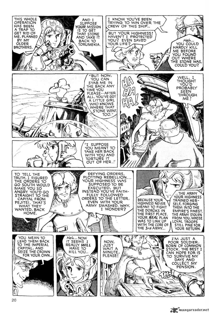 Nausicaa Of The Valley Of The Wind Chapter 3 Page 21