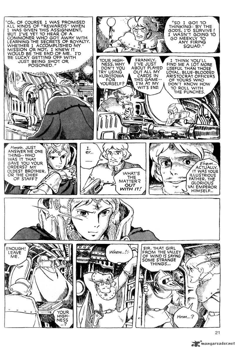 Nausicaa Of The Valley Of The Wind Chapter 3 Page 22