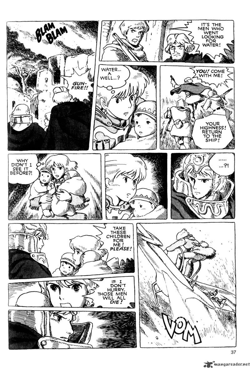 Nausicaa Of The Valley Of The Wind Chapter 3 Page 38