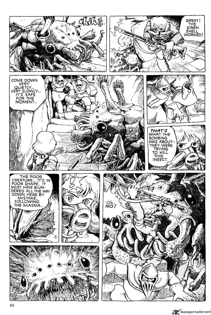 Nausicaa Of The Valley Of The Wind Chapter 3 Page 41