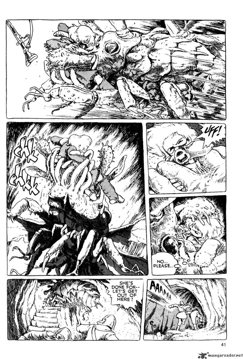 Nausicaa Of The Valley Of The Wind Chapter 3 Page 42