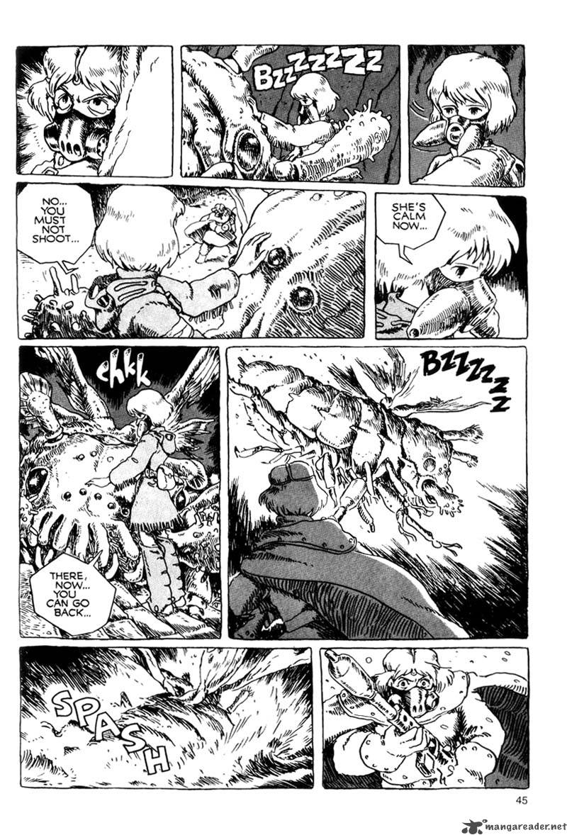 Nausicaa Of The Valley Of The Wind Chapter 3 Page 46