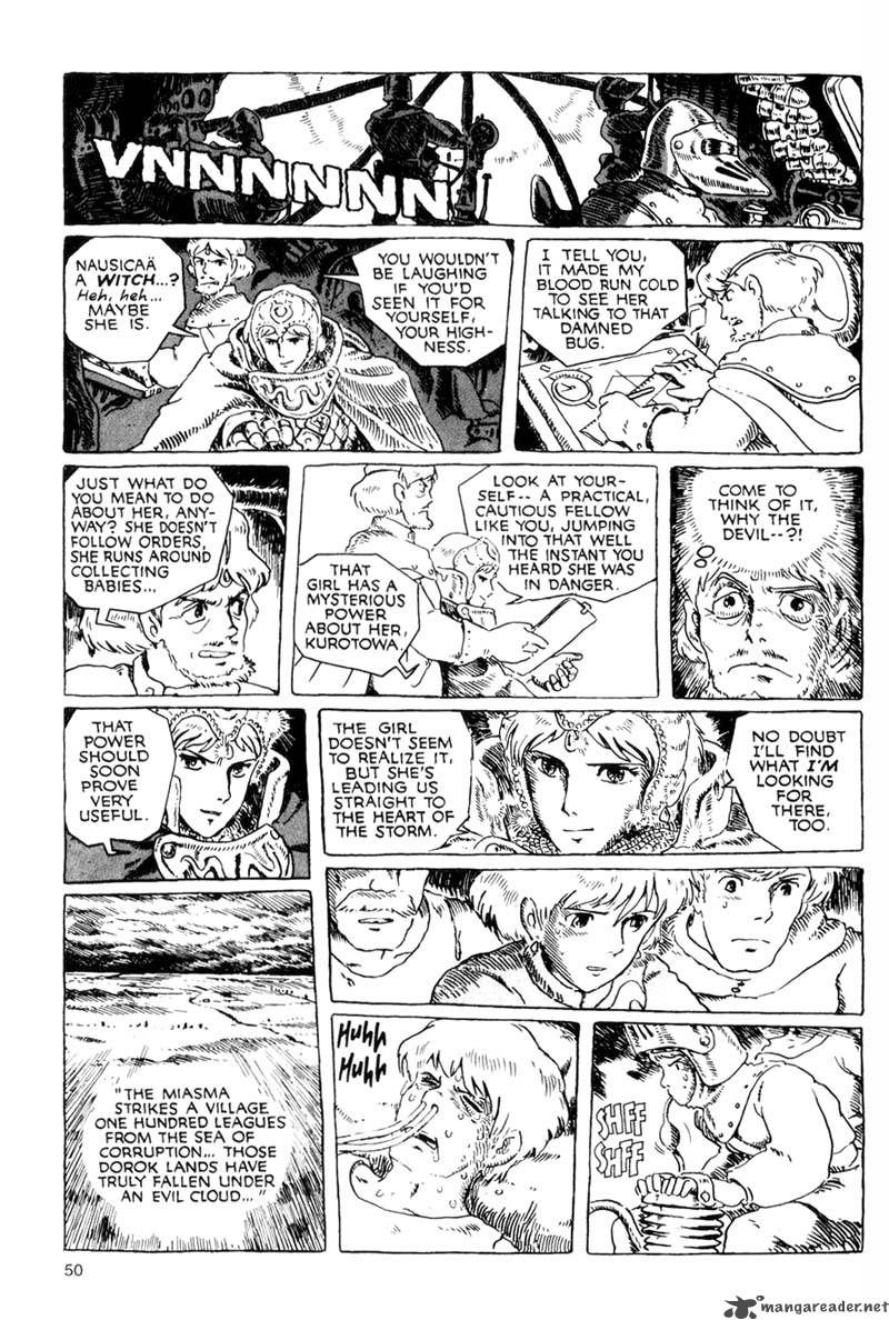 Nausicaa Of The Valley Of The Wind Chapter 3 Page 51