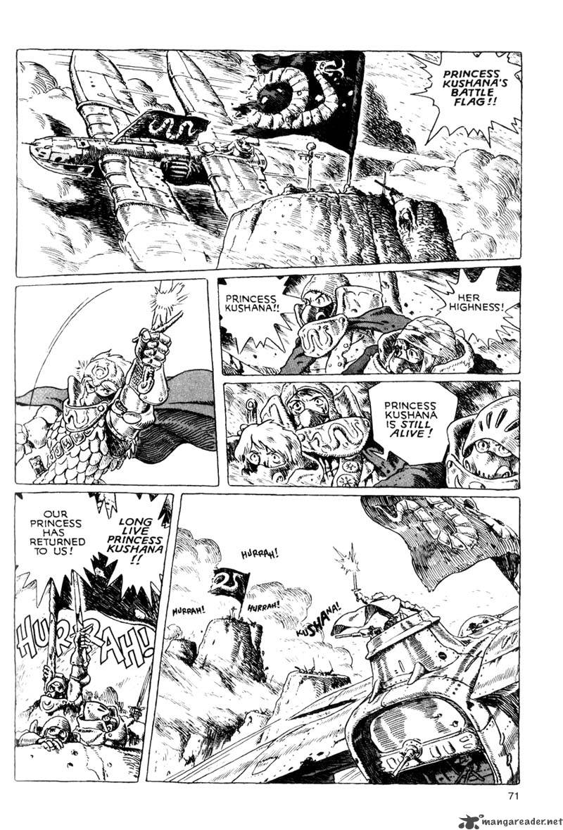 Nausicaa Of The Valley Of The Wind Chapter 3 Page 72