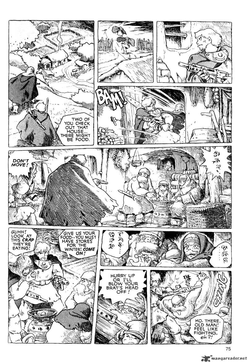 Nausicaa Of The Valley Of The Wind Chapter 3 Page 76