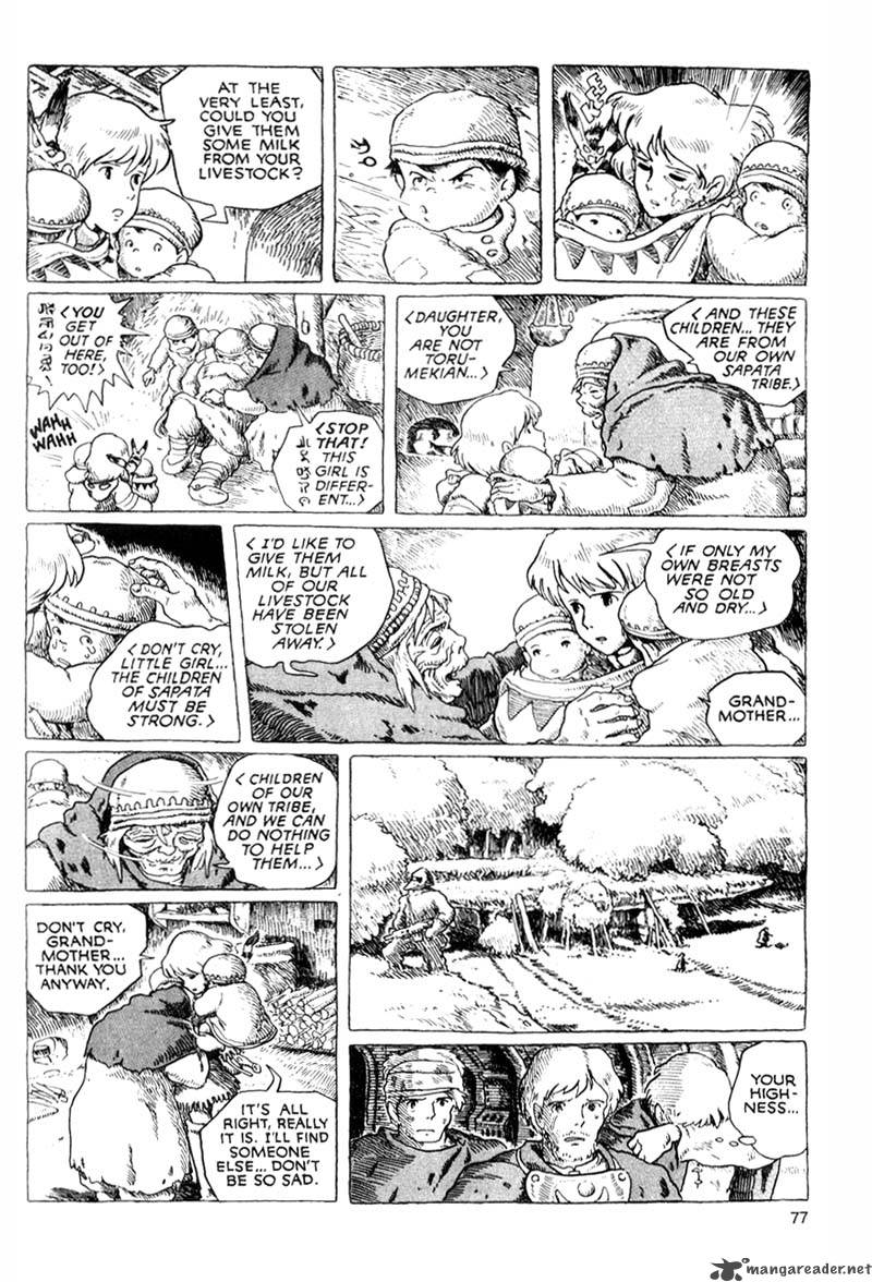 Nausicaa Of The Valley Of The Wind Chapter 3 Page 78