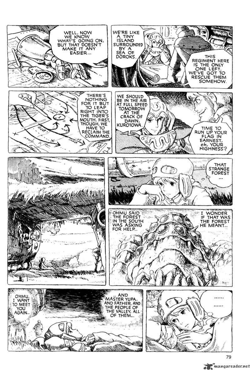 Nausicaa Of The Valley Of The Wind Chapter 3 Page 80