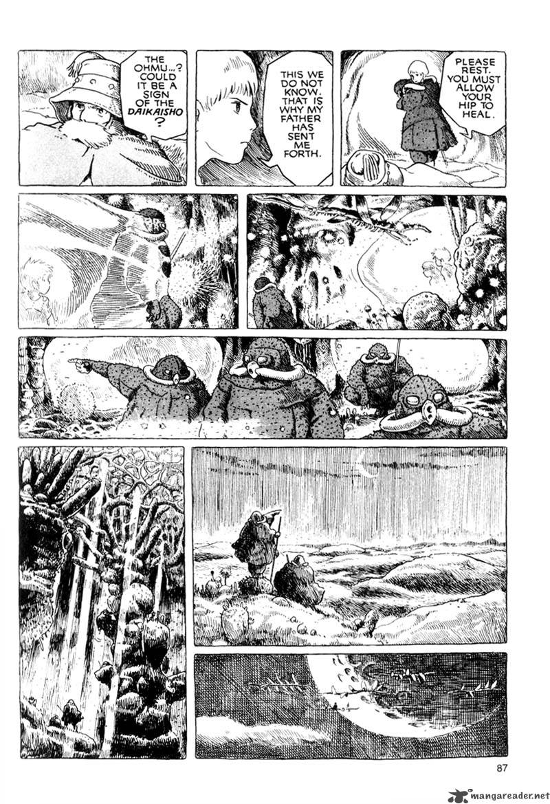 Nausicaa Of The Valley Of The Wind Chapter 3 Page 88