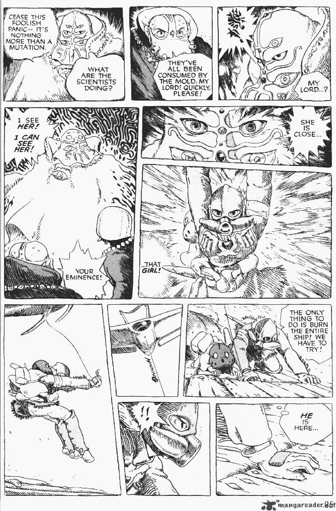 Nausicaa Of The Valley Of The Wind Chapter 4 Page 106