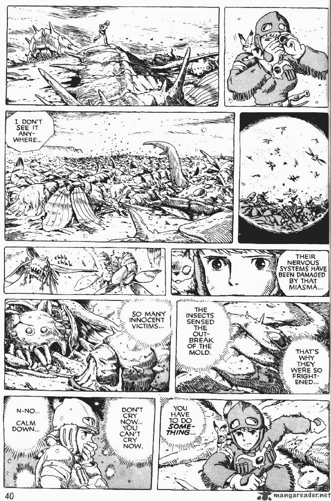 Nausicaa Of The Valley Of The Wind Chapter 4 Page 121