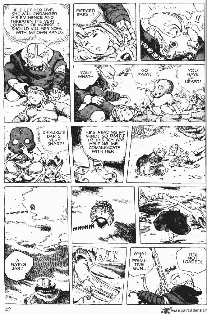 Nausicaa Of The Valley Of The Wind Chapter 4 Page 123