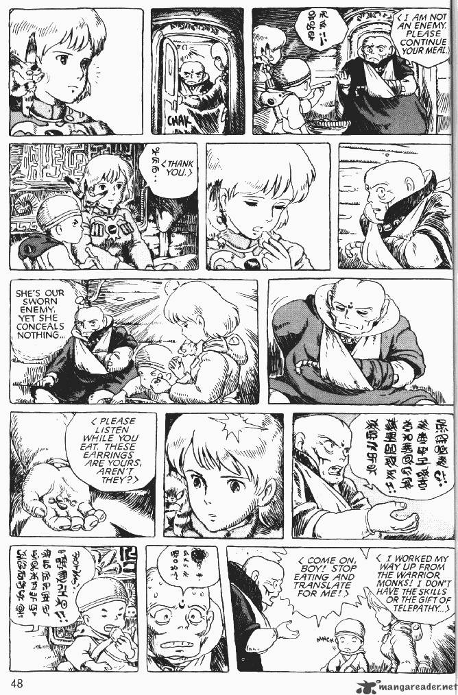 Nausicaa Of The Valley Of The Wind Chapter 4 Page 129