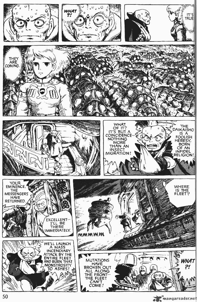 Nausicaa Of The Valley Of The Wind Chapter 4 Page 131