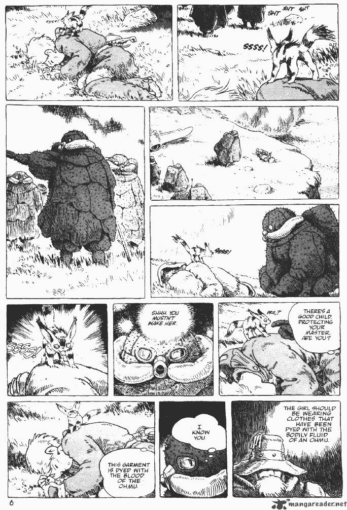 Nausicaa Of The Valley Of The Wind Chapter 5 Page 116