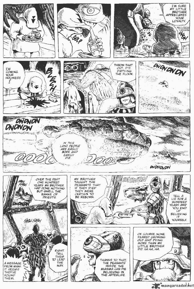 Nausicaa Of The Valley Of The Wind Chapter 5 Page 121