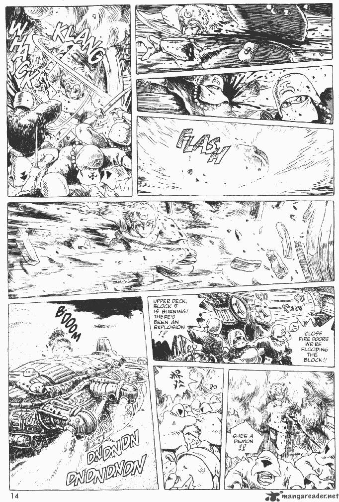 Nausicaa Of The Valley Of The Wind Chapter 5 Page 124