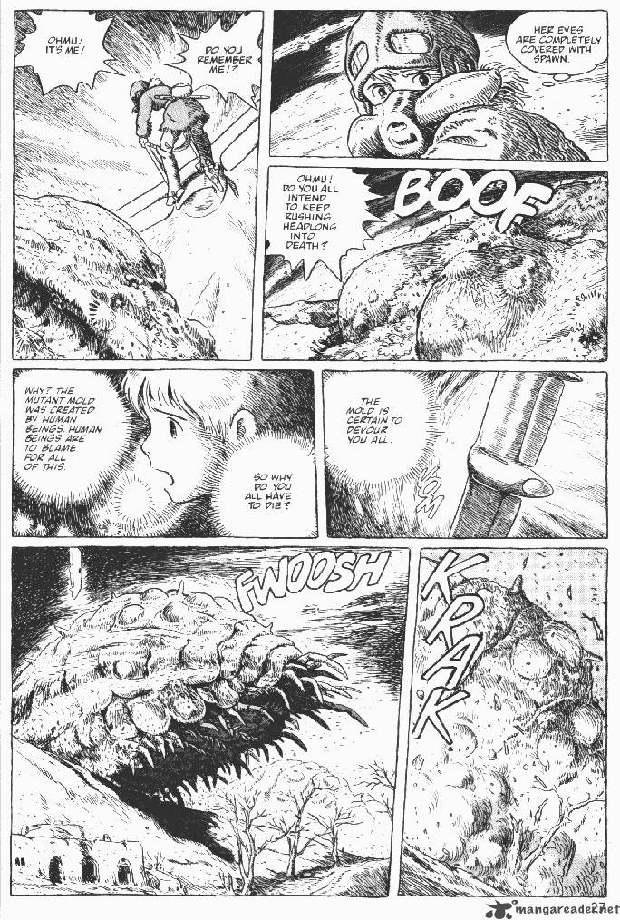 Nausicaa Of The Valley Of The Wind Chapter 5 Page 136