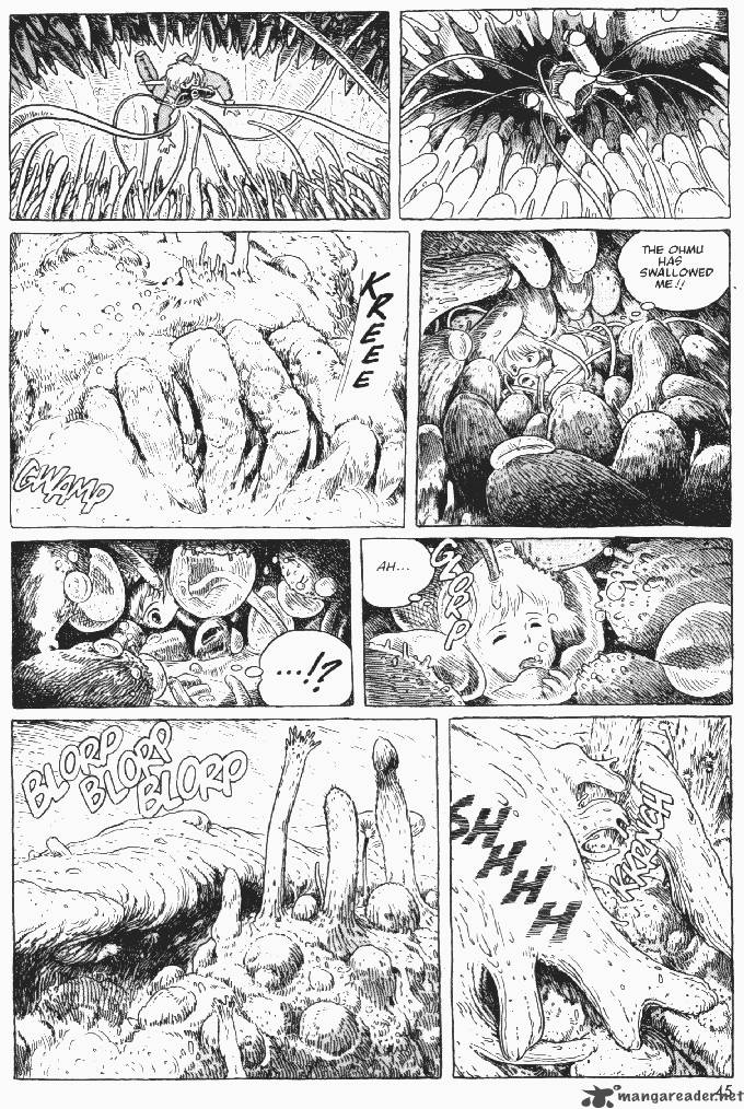 Nausicaa Of The Valley Of The Wind Chapter 5 Page 154