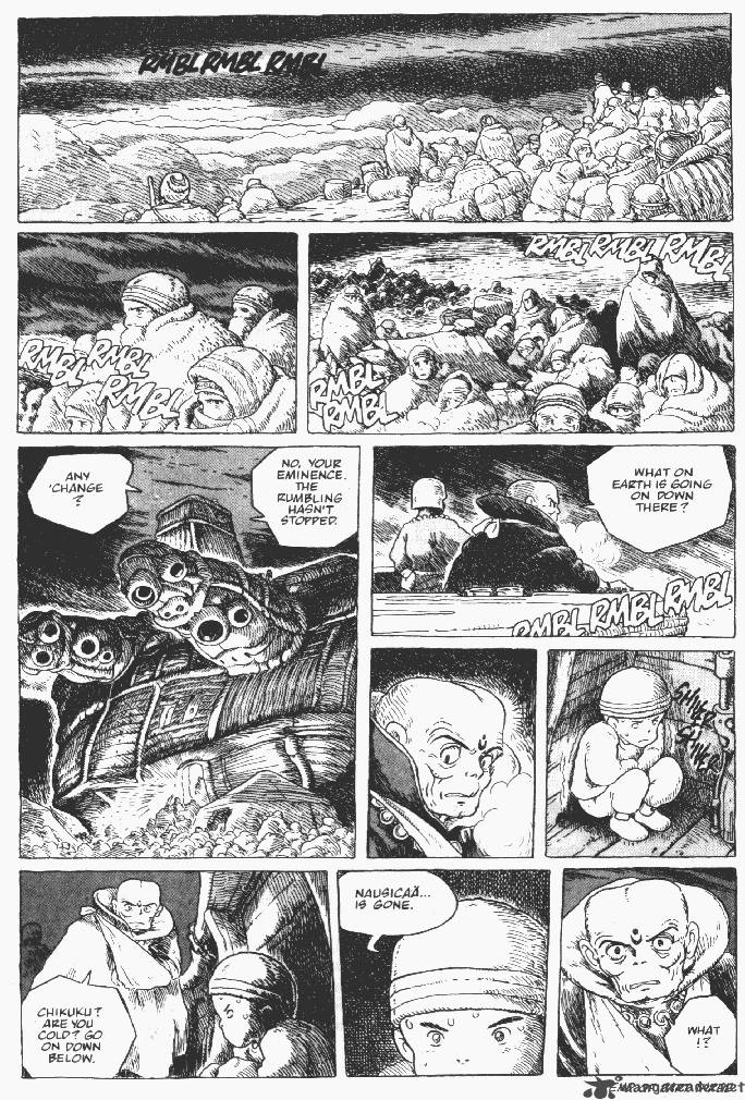 Nausicaa Of The Valley Of The Wind Chapter 5 Page 156