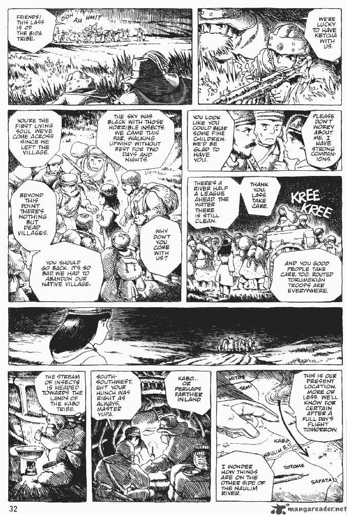 Nausicaa Of The Valley Of The Wind Chapter 5 Page 36