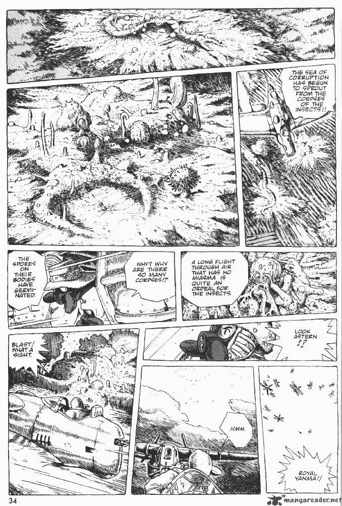 Nausicaa Of The Valley Of The Wind Chapter 5 Page 38