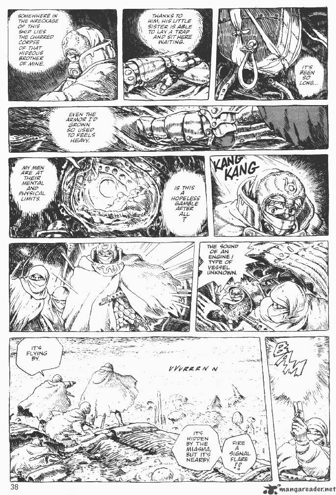 Nausicaa Of The Valley Of The Wind Chapter 5 Page 42