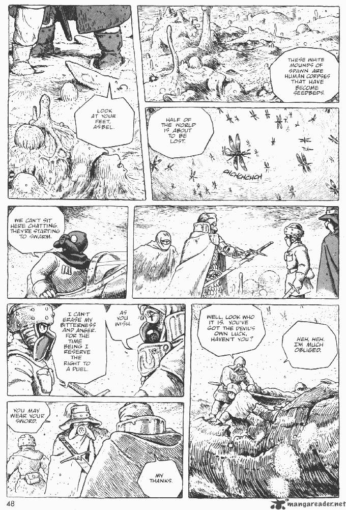 Nausicaa Of The Valley Of The Wind Chapter 5 Page 52