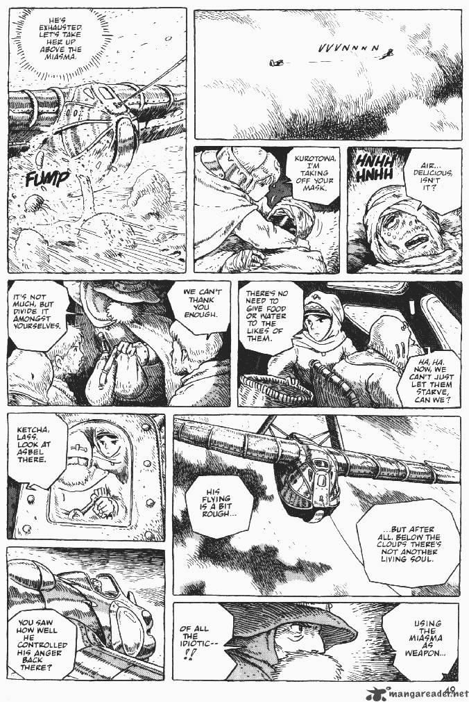Nausicaa Of The Valley Of The Wind Chapter 5 Page 53